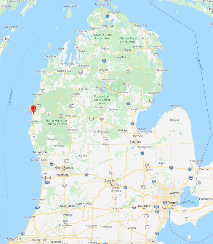 Pere Marquette Township Map Pere Marquette Township Map