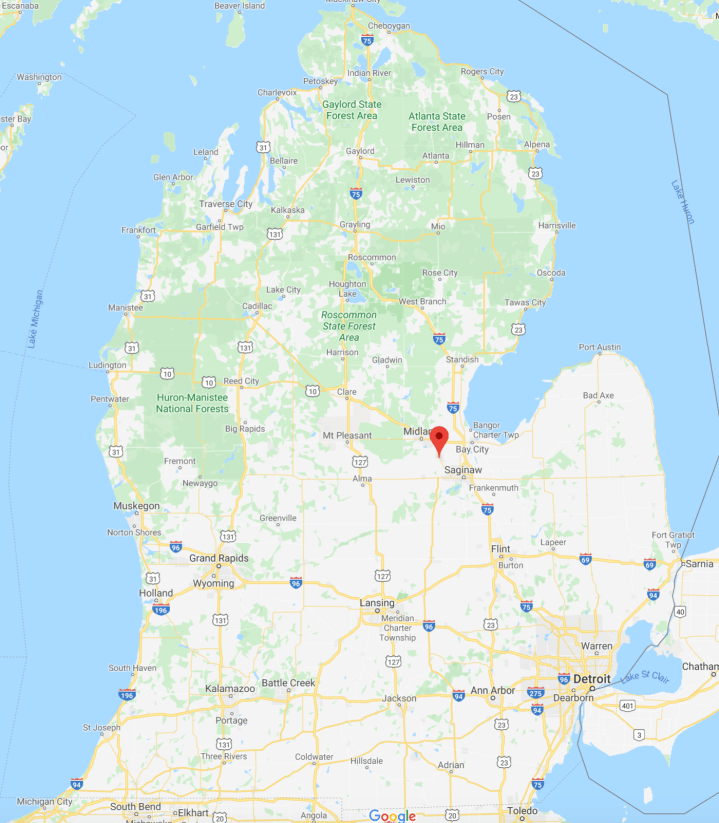 Tittabawassee Township Map