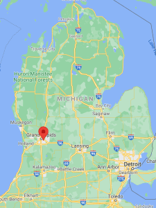 East Grand Rapids Map