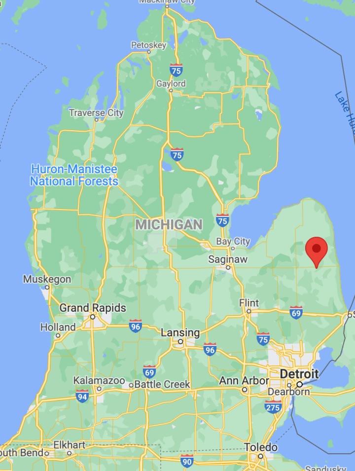 Sandusky Map Sandusky Map