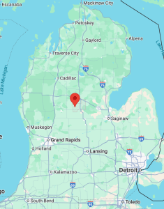 Comstock Park Map Beal City Map