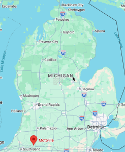 Mottville Map